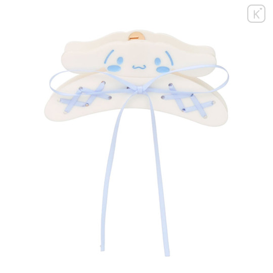 Japan Sanrio Hair Clip - Cinnamoroll : Stylish Ribbon - 1