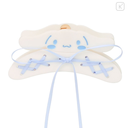 Japan Sanrio Hair Clip - Cinnamoroll : Stylish Ribbon - 2