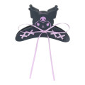Japan Sanrio Hair Clip - Kuromi : Stylish Ribbon - 1