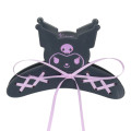 Japan Sanrio Hair Clip - Kuromi : Stylish Ribbon - 2