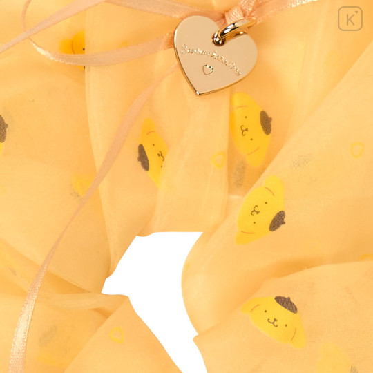 Japan Sanrio Scrunchie - Pompompurin : Stylish Ribbon - 2