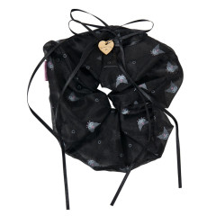Japan Sanrio Scrunchie - Kuromi : Stylish Ribbon