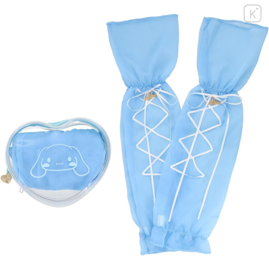 Japan Sanrio Arm Cover with Pouch - Cinnamoroll : Stylish Ribbon - 1