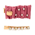 Japan Sanrio Pearl Hair Accessory Set - Hello Kitty - 4