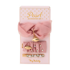 Japan Sanrio Pearl Hair Accessory Set - My Melody