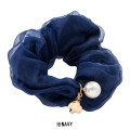 Japan Peanuts Pearl Hair Accessory Set - Snoopy : Navy - 2