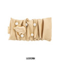 Japan Peanuts Pearl Hair Accessory Set - Snoopy : Brown - 4