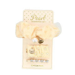 Japan Chiikawa Pearl Hair Accessory Set - Usagi