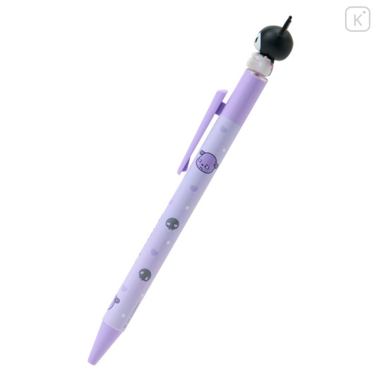 Japan Sanrio Original Mascot Ballpoint Pen - Kuromi - 2