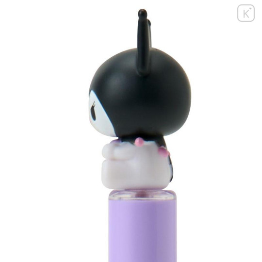 Japan Sanrio Original Mascot Ballpoint Pen - Kuromi - 4