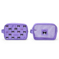 Japan Sanrio Original Travel Pouch Set - Kuromi - 1