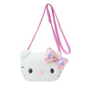 Japan Sanrio Original Kids Face-shaped Neck Coin Case - Hello Kitty - 1