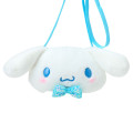 Japan Sanrio Original Kids Face-shaped Neck Coin Case - Cinnamoroll - 2