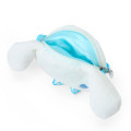 Japan Sanrio Original Kids Face-shaped Neck Coin Case - Cinnamoroll - 4