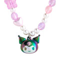 Japan Sanrio Original Kids Necklace - Kuromi - 3