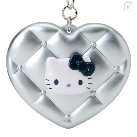 Japan Sanrio Original Mirror Mascot Keychain - Hello Kitty : Metallic - 2