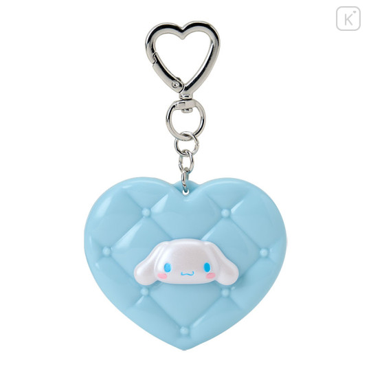 Japan Sanrio Original Mirror Mascot Keychain - Cinnamoroll : Metallic - 1