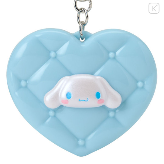Japan Sanrio Original Mirror Mascot Keychain - Cinnamoroll : Metallic - 2