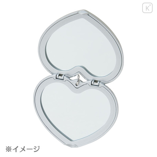Japan Sanrio Original Mirror Mascot Keychain - Kuromi : Metallic - 3