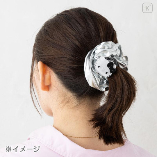 Japan Sanrio Original Scrunchie - Hello Kitty : Metallic - 4