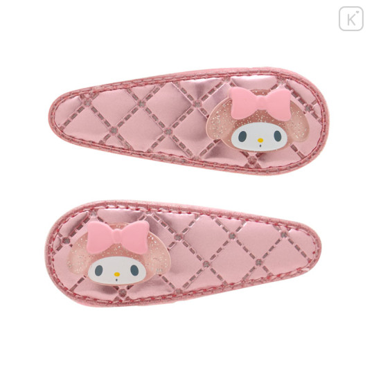 Japan Sanrio Original Hair Pin Set - My Melody : Metallic - 1