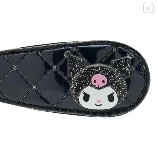 Japan Sanrio Original Hair Pin Set - Kuromi : Metallic - 3