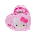 Japan Sanrio Original Mini Hair Clip Set - Hello Kitty : Metallic - 3