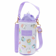 Japan Mofusand Insulated Cooler Plastic Bottle Holder - Cat Macaron