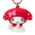 Japan Sanrio Mascot Keychain - My Melody : Angel Red - 2