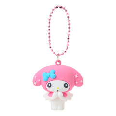 Japan Sanrio Mascot Keychain - My Melody : Angel Pink