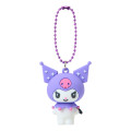 Japan Sanrio Mascot Keychain - Kuromi : Angel Purple - 1