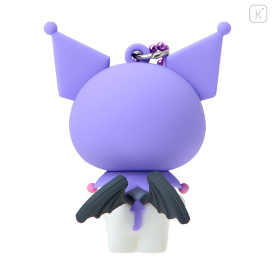 Japan Sanrio Mascot Keychain - Kuromi : Angel Purple - 3