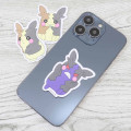 Japan Pokemon Mobile Sticker Set - Morpeko - 2