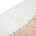 Japan Pokemon Trifold Wallet - Pawmi : Quilted Light Orange - 5