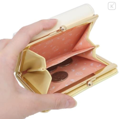 Japan Pokemon Trifold Wallet - Pikachu : Quilted Light Yellow - 4