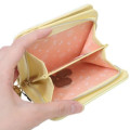 Japan Pokemon Bifold Wallet - Pikachu : Quilted Light Yellow - 4