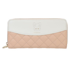 Japan Pokemon Long Wallet - Pawmi : Quilted Light Orange
