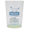 Japan Pokemon Clear Plastic Tumbler - Pikachu : Gradient Cool - 1