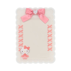 Japan Sanrio Original Hard Card Case - Hello Kitty : Enjoy Idol Ribbon