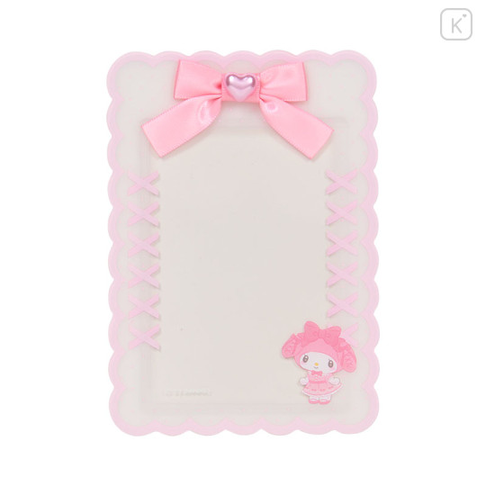 Japan Sanrio Original Hard Card Case - My Melody : Enjoy Idol Ribbon - 1