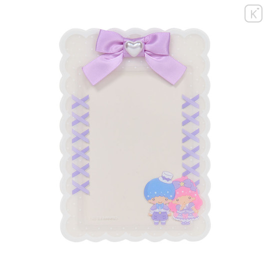 Japan Sanrio Original Hard Card Case - Little Twin Stars : Enjoy Idol Ribbon - 1