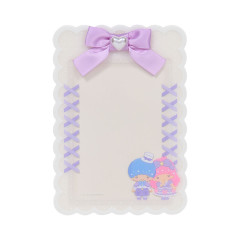 Japan Sanrio Original Hard Card Case - Little Twin Stars : Enjoy Idol Ribbon