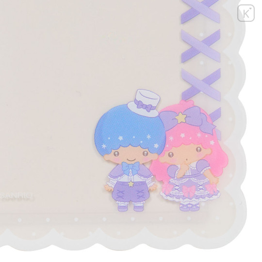 Japan Sanrio Original Hard Card Case - Little Twin Stars : Enjoy Idol Ribbon - 2