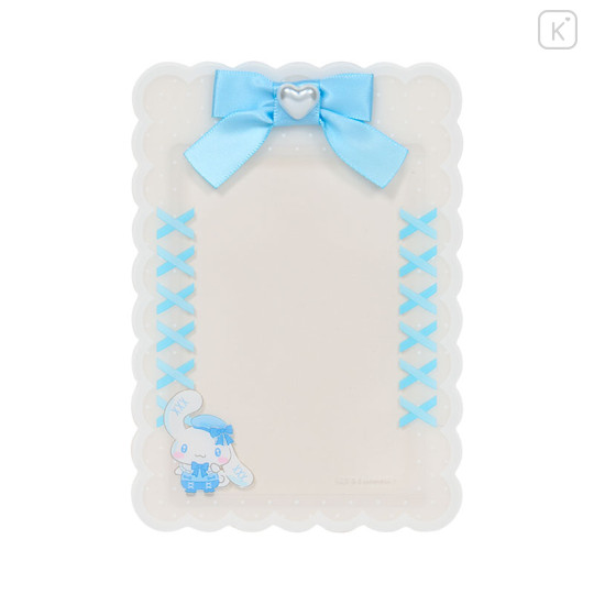 Japan Sanrio Original Hard Card Case - Cinnamoroll : Enjoy Idol Ribbon - 1