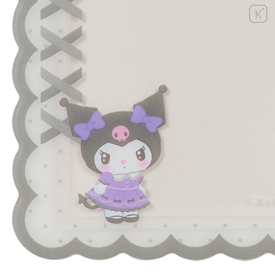 Japan Sanrio Original Hard Card Case - Kuromi : Enjoy Idol Ribbon - 2