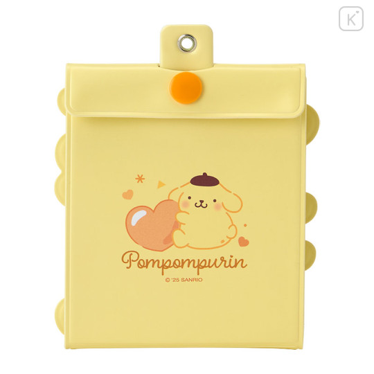 Japan Sanrio Original Accordion Card Holder - Pompompurin : Enjoy Idol - 3