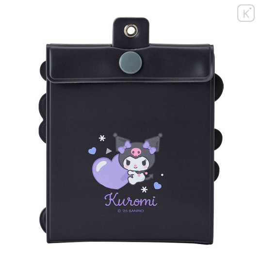 Japan Sanrio Original Accordion Card Holder - Kuromi : Enjoy Idol - 3