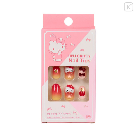 Japan Sanrio Nail Tips - Hello Kitty - 1