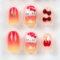 Japan Sanrio Nail Tips - Hello Kitty - 3