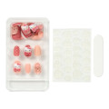 Japan Sanrio Nail Tips - Hello Kitty : Plaid - 2